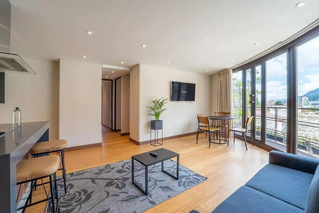 Cozy 2 Bedroom Apt In Candelaria بوغوتا 0*,  كولومبيا