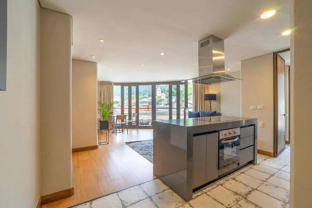 Cozy 2 Bedroom Apt In Candelaria بوغوتا 0*,